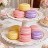 9pcs Cake Model Desk top Decor para Cupcakes Mini Cake Macaroon Fake Cake Food Model Realistic French Dessert Clay Fake Macaron Photography Props Fake Dessert Protein view 4