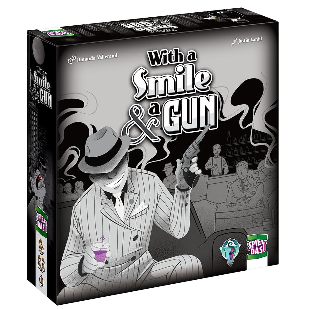 SPIEL DAS! Verlag with a Smile & a Gun Tactical Dice Insert Game for The Whole Family