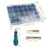 1000pcs RC Screw Kit and RC Screwdrivers, RC Tool Kit for Traxxas Axial Redcat Arrma HPI HSP SCX10 RC4WD Losi 1/8 1/10 1/12 1/16 Scale RC Cars Trucks Crawler Accessories Screw Kit view 3