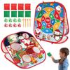 Christmas Bean Bag Toss Games for Kids Adults, Christmas Party Games for Families Outdoor Indoor Holiday Dart Board for Kids Carnival Games Toys Christ mas Party Favors Gifts for Boys Girls Yard Games view 1
