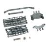 12Pcs Metal Steering Servo Link Linkages RC Car Push Rod Spare Parts Turnbuckle Pull Rod for MN128 MN86S RC Car Trucks Vehicles Modification, Gray view 4