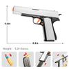 2Pack M1911 EVA Soft Foam Ejection Toy Blaster, Shooting with Foam Darts, Shooting Games, Backyard Fun and Outdoor Games, Education Toy Model for Boys Girls Halloween Christmas Ages 8+ (Black+Brown) view 4