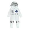Ayalinggo Baby Astronaut Costume Toddler Boy Girl Halloween Outfit Space Onesie Hooded Romper Jumpsuit Cosplay Clothes (Hoodies Romper, 12-18 Months) view 1
