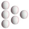 Baisidiwei Soft Baseballs, Foam Baseballs for Kids Teenager Players Training Balls 6 Pcs Foam Baseballs Training Balls for Hitting and Indoor or Outdoor Play(White) view 1