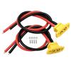2PCS XT60E-F XT60EW-M Pigtail Cable XT60 Panel Mount Connector with 30cm 12AWG Cable for RC Drone Aircraft FPV Racing Drone (XT60E-F) view 1