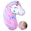 FIODAY Seat Belt Cover Pad for Kids Unicorn Seatbelt Pillow Soft Seat Belt Cover Car Pillow Toddler Travel Seat Strap Pad Neck Support for Girls Boys, Pink view 1