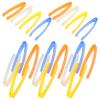 20PCS Toddler Plastic Tweezers Sensory Tongs Experiments Toy Tweezers Craft Non-slip Plastic Teaching DIY Craft Project Accessories Beading Kit view 1