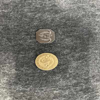 50 Fake Gloden Coins and 40 Sliver Coins