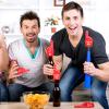 Sinmoe 36 Pcs Mini Foam Finger Baseball Fan Mini Foam Finger We're # 1 Sports Party Supplies for Hockey Football Basketball Events Team Gifts Sporting Events Games Birthday Supplies(Red) view 4