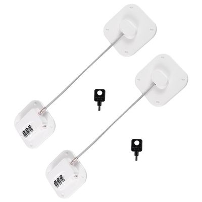 iplusmile 2pcs Refrigerator Password Lock Multi-Functional Fridge for Cabinets and More Stylish Design for Use