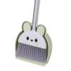 Almencla Little Housekeeping Helper Set Toddlers Broom Set Birthday Gifts Mini Broom and Dustpan Set for Kids for Preschool Boys Girls, Green view 4