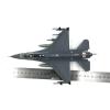 ZEZEFUFU 1/72 Scale Singapore Air Force F-16D Fighting Falcon D Block-52 Model Fighter Attack Plane Model view 2