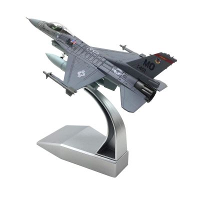 ZEZEFUFU U.S. Air Force F-16C Fighter Attack Plane Airplane Models Military Aircraft Model 1:100 Scale for Collection Gift