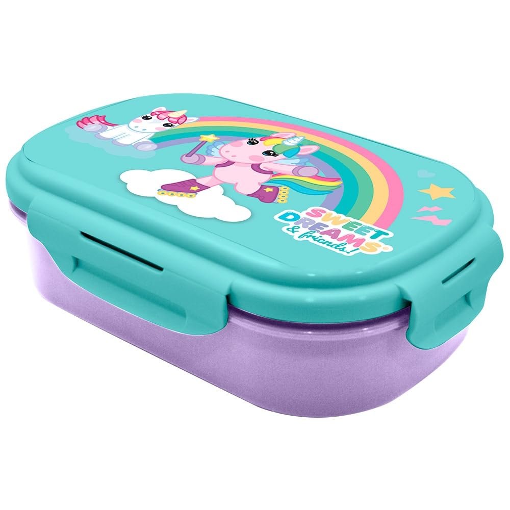 Kid Licensing Sandwich maker with cutlery Unicorn Sweet Dreams 21x14x6, multicoloured, nica, multicoloured, nica