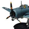 ZEZEFUFU WWII SBD Dauntless Dive Bomber Model Fighter Attack Plane Military Model 1/72 Scale for Collection Gift view 4