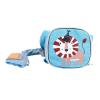 1.5m 2 in 1 Kids Backpack Safety Leash Toddler Harness Backpack with Leash Prevent Lost Children Harness Wrist Link for Outdoor Use (Blue) view 3