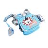 1.5m 2 in 1 Kids Backpack Safety Leash Toddler Harness Backpack with Leash Prevent Lost Children Harness Wrist Link for Outdoor Use (Blue) view 4