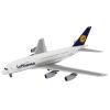 ZEZEFUFU Simulation 1:100 Paper A380 German Lufthansa Airlines Airplane Model Aircraft DIY Model (Unassembled Kit) view 1