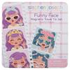 Stephen Joseph, Funny Faces 50 pc Magnetic Travel Play Set  Fun Game for Families, Ideal for Ages 3+  Travel Game for Kids with Travel Tin, Girl view 1