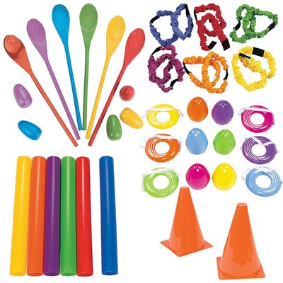 Fun Express Relay Race Kit - 60 Pc
