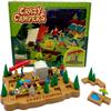 Crazy Campers Logic Puzzle Game  36 Single-Player Challenges, Kids & Adults, Difficulty Easy to Expert, Travel-Friendly, Brain-Building Fun, Ages 8+ view 1