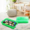 15Inch Portable Sensory Bin Play Tray with Lid, Fill with Water, Sand, Beads and More (Green) view 2