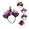 Didiseaon 4pcs Horn Headband for Halloween Unique Devil Horn Hair Accessory for Parties Cosplay and Photo Props Material for Use view 2