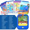 Qiaojoy Kids Learning Tablet Educational Learning Pad for Toddlers 2-5 to Learn Alphabets, Numbers, Foods, Time, Music, Talking Cards for ToddlersLearning Educational Toy Kids Gifts view 2