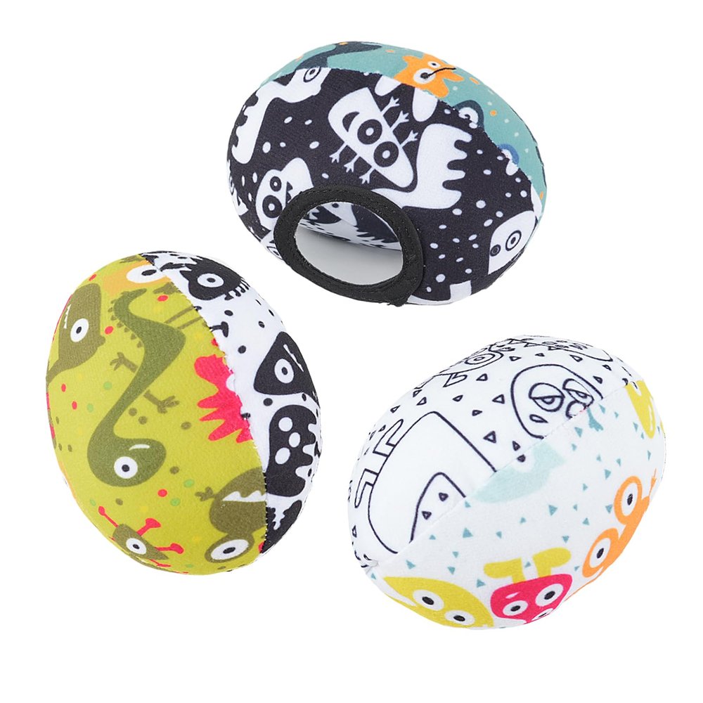 Tayerop The Replacement Balls (for Mamaroo Swing) Offer More Interaction and Reversible Ball Options to Complement The Multi-Coloured with MamaRoo Cradle in a Set of 3 Balls
