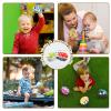 Tayerop The Replacement Balls (for Mamaroo Swing) Offer More Interaction and Reversible Ball Options to Complement The Multi-Coloured with MamaRoo Cradle in a Set of 3 Balls  view 4