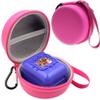LeoTube Hard Carrying EVA Case Compatible with Bitzee Digital Pet Interactive Virtual Toy, Storage Travel Holder for Bitzee Virtual Electronic Pets and Accessories (Case Only) (Pink) view 1