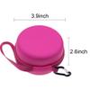 LeoTube Hard Carrying EVA Case Compatible with Bitzee Digital Pet Interactive Virtual Toy, Storage Travel Holder for Bitzee Virtual Electronic Pets and Accessories (Case Only) (Pink) view 4
