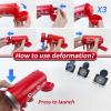 AGM MASTECH Transforming Soda Can Foam Dart Blaster, Novelty Gadget with 30 Soft Darts & 3 Targets, Collectible Model for Teens and Adults (Ages 15+) view 2