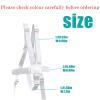 5 Point Harness Seat Belt Safety Strap Belt for Stroller Pushchair Pram Buggy Safe Protection, Adjustable High Chair Baby Harness Straps, Safety Harness Strap Belt(White) view 2