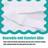 5 Point Harness Seat Belt Safety Strap Belt for Stroller Pushchair Pram Buggy Safe Protection, Adjustable High Chair Baby Harness Straps, Safety Harness Strap Belt(White) view 4