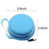 LeoTube Hard Carrying EVA Case Compatible with Bitzee Digital Pet Interactive Virtual Toy, Storage Travel Holder for Bitzee Virtual Electronic Pets and Accessories (Case Only) (Blue) view 4