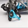 Aluminum 7075 Front Knuckle Arms for Tamiya 1:10 R/C 58719 BBX BB-01 Upgrade Parts - Sky Blue view 2