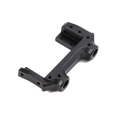 BrewJa Aluminum Alloy Front Bumper Mount Servo Stand Compatible with Axial SCX10 II AX90046 90047 1/10 RC Crawler Car Upgrade Parts (Color : Black)