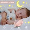 2 Pack Baby Teether Toys,Silicone Teething Toys for Babies 0-6 Months,Never Drop Baby Chew Toys for Teething Relief, Teething Pacifiers,Baby Toys 0-6 Months,Ideal Gifts for Baby ShowerCartoon Cat view 3