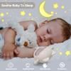 3 Pack Silicone Baby Teether Toys for 0-6 Months - Never Drop Chew Toys for Teething Relief, Pacifiers - Ideal Baby Shower Gifts view 3