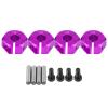 VGEBY Hex Hub Adapter, 12mm Aluminum Universal Wheel Hex Hub Adapter Senton Upgrade RC Car Parts Replacement for 1/10 Scale RC Car (7.0MM ) view 2
