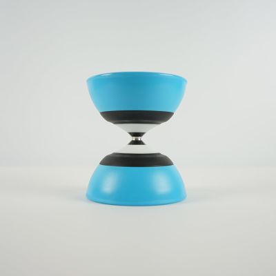 SUNDIA EVO Series - Professional Fixed Axle Diabolo for Special Tricks and Precise Control, High Performance for All Tricks and Levels - Beginners to Pros, Juggling Chinese Yoyo - Blue