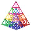 Funifinds 220PCS Magnetic Building Sticks Blocks, Magnet Educational Toys Magnetic Sticks Stacking Toys STEM Set, Non-Toxic Building Toy 3D Puzzle with Storage Bag view 1