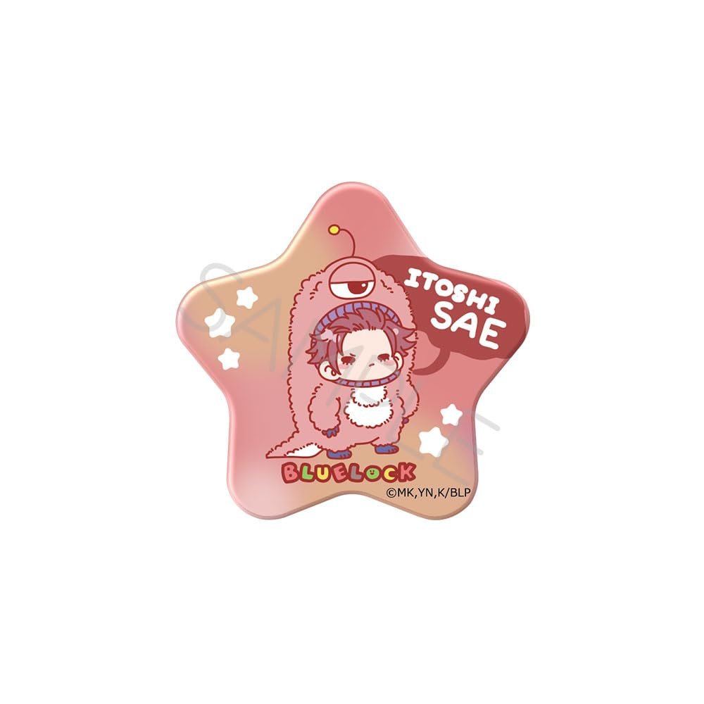 Blue Rock TV Anime Mocho SI Sae Itoshi Vol. 3 Star Shaped Can Badge