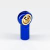 [20Pcs] M3 Ball Joint Rod End Head Link Aluminum Alloy Anodized Housing for 1/10 RC Car Tamiya HSP traxxas Axial SCX10 Redcat Truck Buggy Crawler, Color Blue view 1