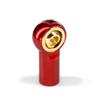[20Pcs] M3 Ball Joint Rod End Head Link Aluminum Alloy Anodized Housing for 1/10 RC Car Tamiya HSP traxxas Axial SCX10 Redcat Truck Buggy Crawler, Color Red view 1
