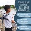 Hobble De Hoo Autism Safety Harness for Kids Ages 27 | Child Walking Safety Vest with Grab Handles & Reflective Strips | Special Needs & Wandering Prevention Harness (Blue) view 3