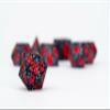 FanRoll Dragon StormTM Silicone Dice Set: Black Dragon Scales view 4