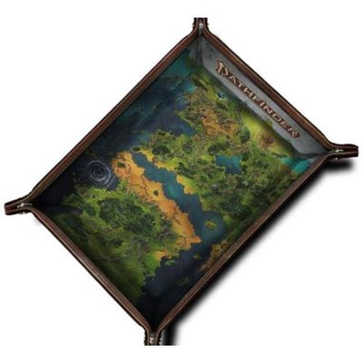 FanRoll Officially Licensed Pathfinder Map Dice Tray