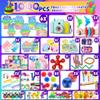 1000+ PCS Party Favors for Kids,Fidget Toys Pack,Christmas Stocking Stuffers,, Birthday Gift, Treasure Box,Goodie Bag Stuffers, Carnival Prizes, Toys Filler Sensory Toy for Classrooom view 2